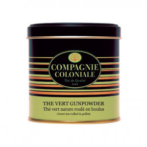 Thé vert Gunpowder en boite de luxe