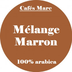 Café Mélange Marron moulu Piston - Cafés Marc depuis 1945