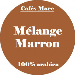 Café Mélange Marron moulu Expresso - Cafés Marc depuis 1945