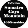 Café Sumatra Gayo Mountain moulu Piston - Cafés Marc depuis 1945