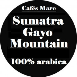 Café Sumatra Gayo Mountain en Grain - Cafés Marc depuis 1945