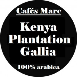 Café Kenya plantation Gallia moulu Expresso - Cafés Marc depuis 1945