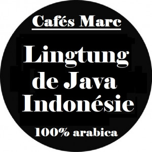 Café Lingtung de Java Indonésie moulu Expresso - Cafes Marc depuis 1945