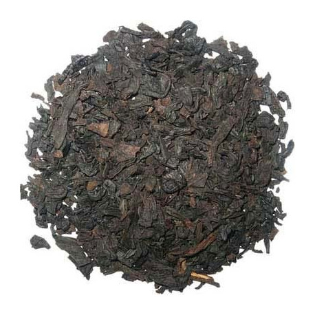Thé noir de Ceylan déthéiné et aromatisé à la mangue