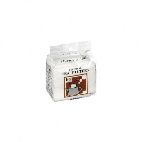 paquet de 64 filtre japonais à thé
