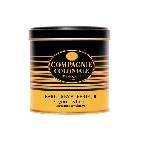 Earl Grey supérieur en boite de luxe Compagnie Coloniale