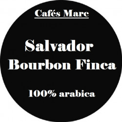 Café Salvador Bourbon Finca Moulu cafetière à piston - Cafés Marc depuis 1945