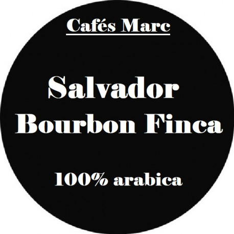 Café Salvador Bourbon Finca moulu Piston