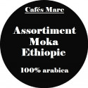Assortiment Moka d'Ethiopie Moulu Piston - Cafés Marc depuis 1945