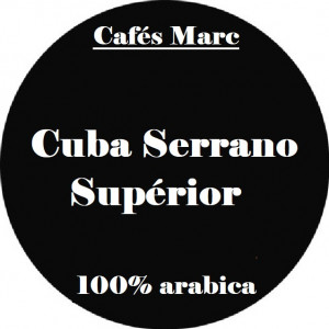 Café Cuba Serrano moulu cafetière à Piston