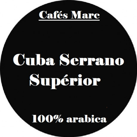 Café Cuba Serrano moulu cafetière expresso