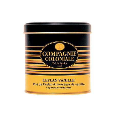 thé noir vanille compagnie coloniale