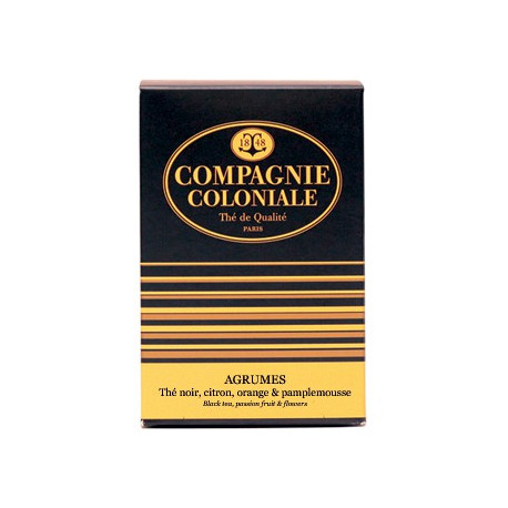 Thé noir agrumes en sachet berlingo Compagnie & Co