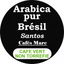 Café Bresil Santos Bahia - non torréfié