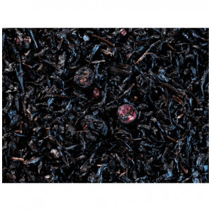 Thé noir aux 3 fruits noirs aromatisé framboise, mure et cassis- Compagnie & Co