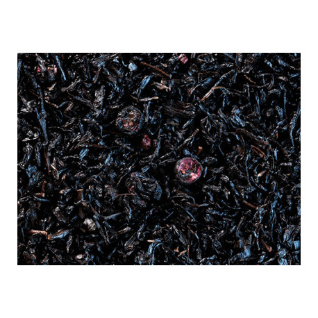Thé noir aux 3 fruits noirs aromatisé framboise, mure et cassis- Compagnie & Co