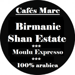 Café Shan Estate Birmanie moulu expresso