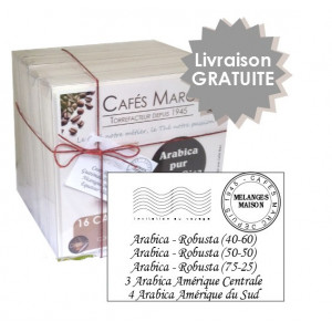 Café moka saveur chocolat capsules compatibles Nespresso® - Maison