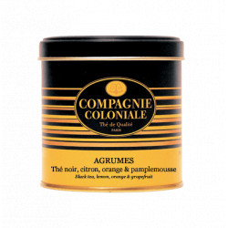 Thé Agrumes en boite métal Luxe® - Compagnie & Co