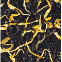 Thé noir caramel avec fleurs - Compagnie & Co